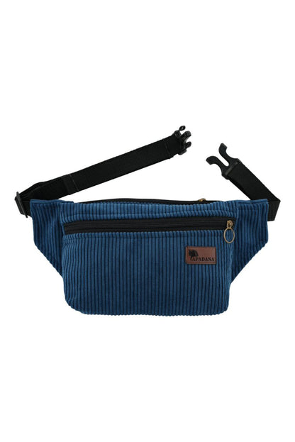 Bauchtasche aus Cord | Crossbody & Gürteltasche | 3 Fächer | Handgemacht