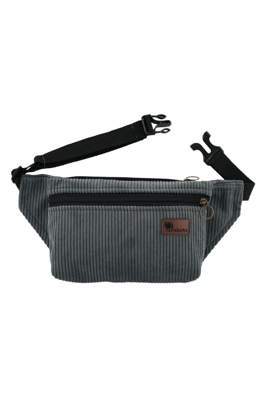 Bauchtasche aus Cord | Crossbody & Gürteltasche | 3 Fächer | Handgemacht