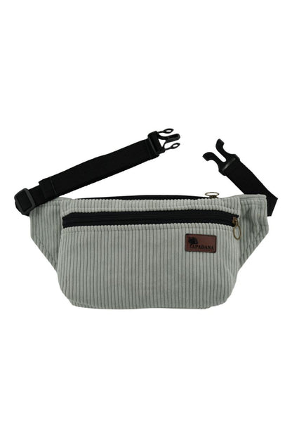 Bauchtasche aus Cord | Crossbody & Gürteltasche | 3 Fächer | Handgemacht
