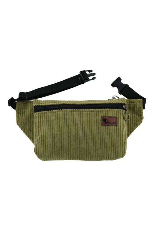 Bauchtasche aus Cord | Crossbody & Gürteltasche | 3 Fächer | Handgemacht
