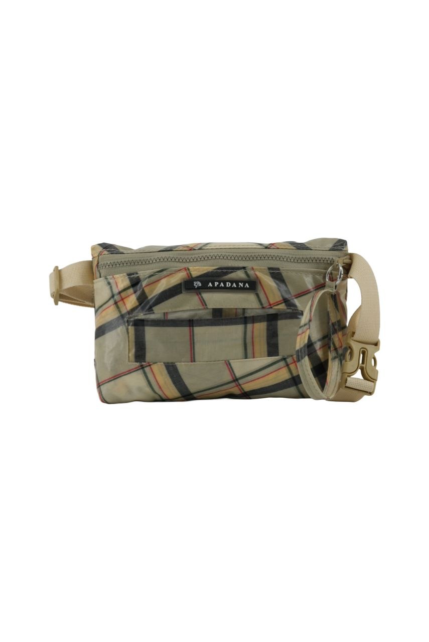 Upcycling Bauchtasche aus recycelter Nylonjacke | Unikat | Crossbody Unisex