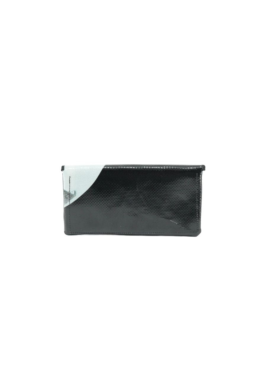 Portemonnaie aus recycelter LKW-Plane | Mit Reißverschlussfach | Unisex | Handgemacht | Auch als Tabaktasche nutzbar