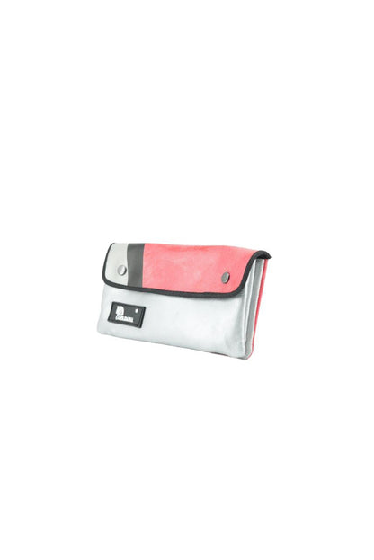 Portemonnaie aus recycelter LKW-Plane | Mit Reißverschlussfach | Unisex | Handgemacht | Auch als Tabaktasche nutzbar