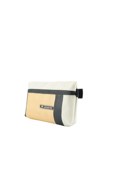 4-Ekig Bauchtasche aus recycelter LKW-Plane | Unisex | Crossbody tragbar | Handgemacht