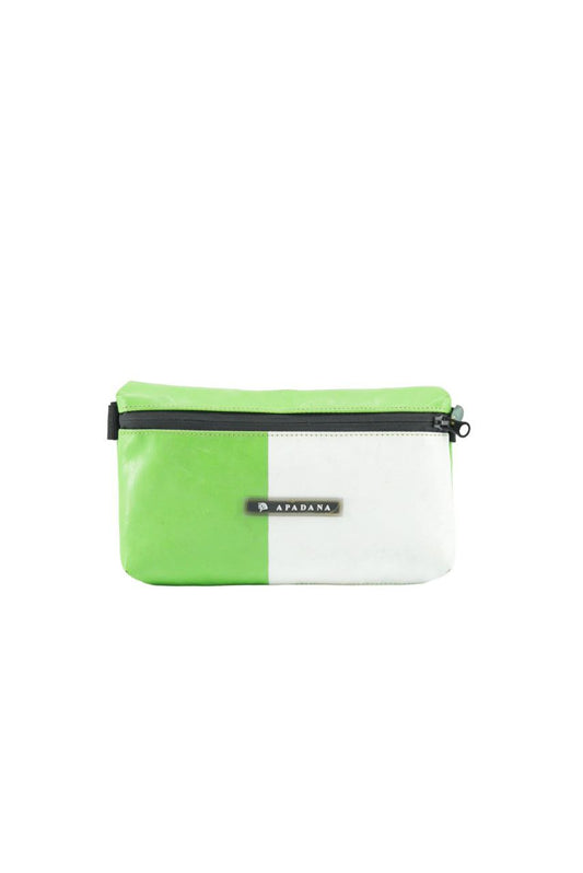 4-Ekig Bauchtasche aus recycelter LKW-Plane | Unisex | Crossbody tragbar | Handgemacht