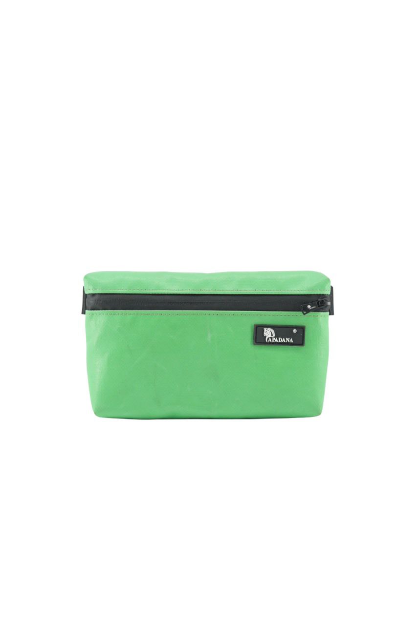 Bauchtasche aus recycelter LKW-Plane | Unisex | Crossbody tragbar | Handgemacht