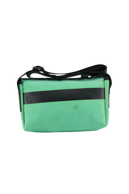Umhängetasche aus recycelter LKW-Plane | Handgemacht | Unisex | Upcycling Schultertasche